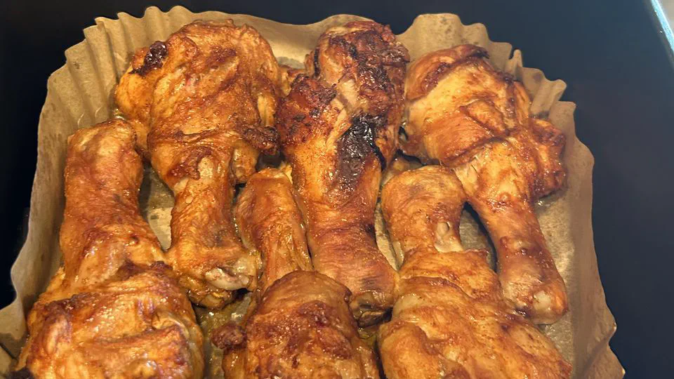 Air Fryer Roasted Chicken Legs